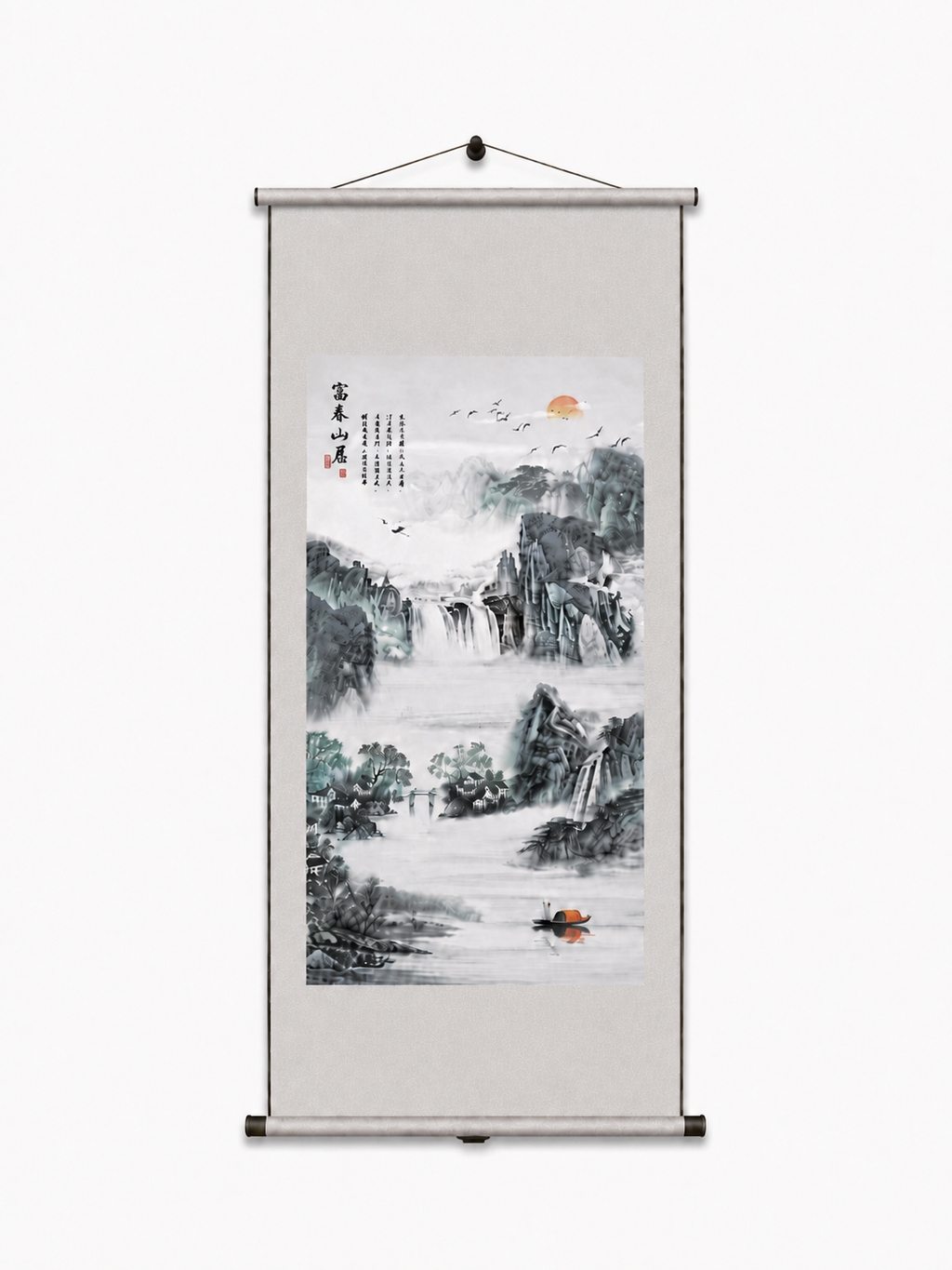 Graphene Heated Art Scroll